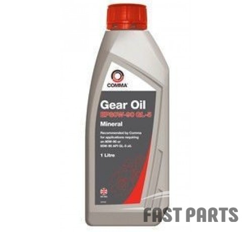 Трансмиссионное масло COMMA GEAR OIL EP 80w90 GL4 1L